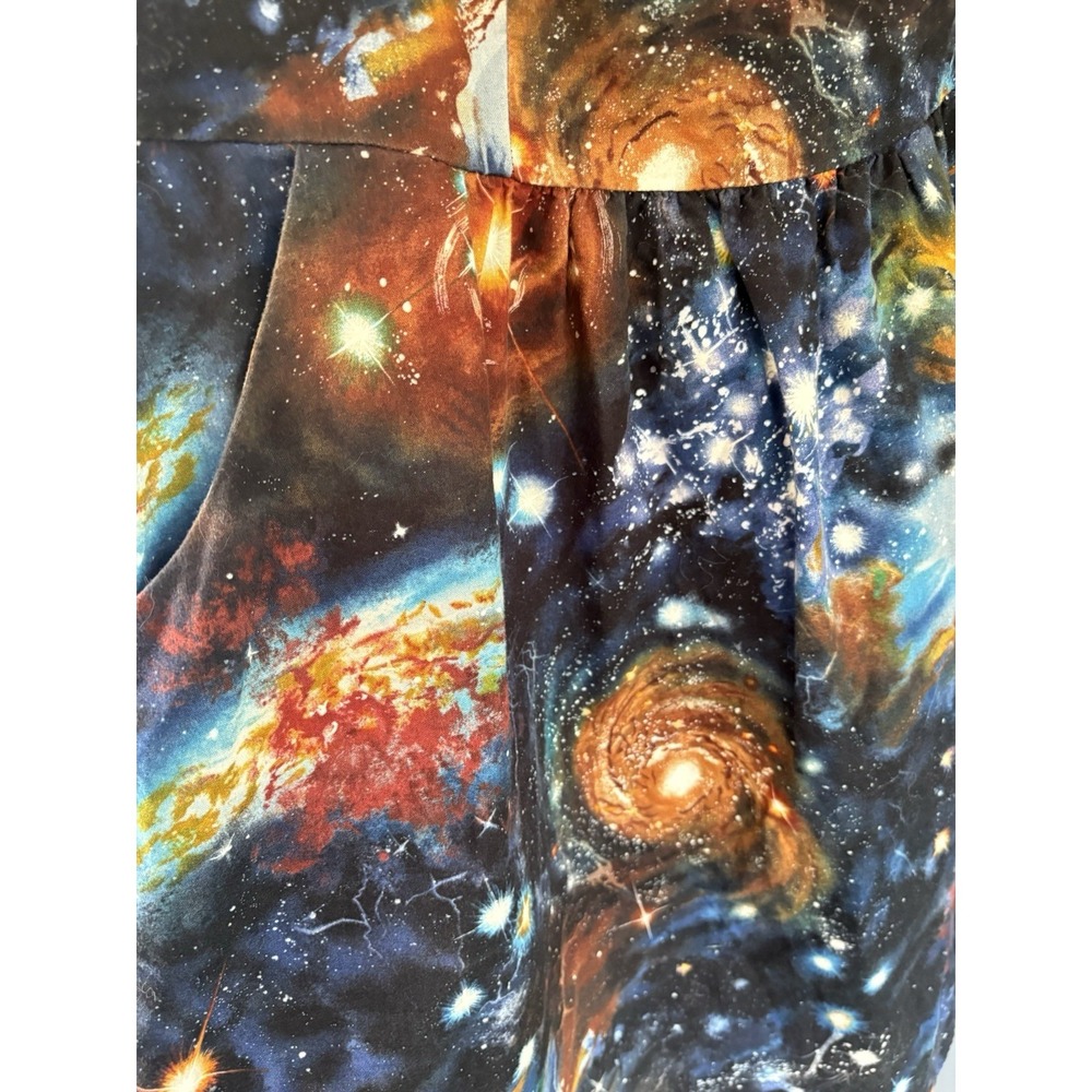 ModCloth "The Way I Galaxy It" Sleeveless Dress with Pockets